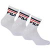 Fila F9398, Calze Unisex, White, 43/46