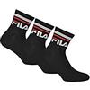 Fila F9398, Calze Unisex, Black, 43/46