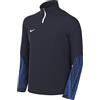 Nike Unisex - Bambini E Ragazzi Maglia A Maniche Lunghe Y Nk DF Strk23 Dril Top, Ossidiana/Ossidiana/Blu Royale/Bianco, DR2304-451, XS