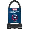 ABUS U-lock Granit Extreme 59 - serratura per moto e biciclette con cilindro XPlus - massimo livello di sicurezza 20 - altezza grillo 260 mm
