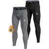 MEETWEE Pantaloni Termici Uomo, Calzamaglia Termica Biancheria Intima Traspirante Asciugatura Rapida per Ciclismo e Lo Allenamento Sci Corsa