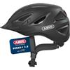 ABUS Urban-I 3.0 city helmet - casco da bici con luce posteriore, visiera e chiusura magnetica - per uomini e donne