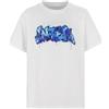 Inter - T-Shirt Bold Collection, Collezione Graffiti, Maglietta da Bambini, Prodotto Ufficiale, Colore Bianco, Taglia 4 Anni