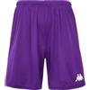 Kappa Borgo Pantaloncini, Viola, 3XL Uomo