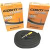 Continental - 2 camere d'aria Race 28 700 x 20-25C per bici da strada, 42 mm, con valvola Presta (1 paio)