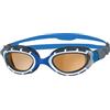 Zoggs Unisex Predator Flex Titanium - Regular Fit Schwimmbrille für Erwachsene (1er Pack)