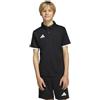 adidas Unisex - Bambini e Ragazzi Entrada26 Polo Kids Shirt, Black/White, 3-4 Years