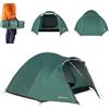 KADVA Camp 3, Tenda da Lancio Unisex Adulto, Verde, 270 x 210 x 125