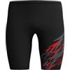 Speedo Medley Logo Jammer da Nuoto per Uomo, Nero, 38