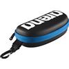 ARENA Astuccio per Occhialini da Nuoto, Custodia Occhialini, Astuccio Rigido, Goggle Case, Colore Nero