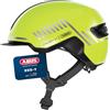 ABUS Casco da bicicletta HUD-Y - con luce posteriore LED magnetica ricaricabile e chiusura magnetica - Casco urbano elegante per l'uso quotidiano - per uomo e donna