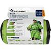 Sea to Summit - Nylon Tarp Poncho - Lightweight & Waterproof Rain Gear - with Hood - Fits A Large Backpack - Converts Into 2-Person Tarp Shelter - for Backpacking - 400g
