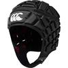 Canterbury Adulto Unisex Caschetto da rugby Raze | Casco con copertura totale | Sottogola con bordi morbidi | Fori per ventilazione | Caschetto con imbottitura in schiuma Caschetto Black/True Red M