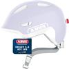 Abus, Casco per Bambini ABUS Smiley 3.0 ACE LED Casco da Ciclista per Bambini Piccoli con Vestibilità Avvolgente e Spazio per una Treccia, per Ragazze e Ragazzi