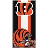 Northwest The Northwest Company Telo mare con licenza ufficiale NFL Zone Read, 76,2 x 152,4 cm, multicolore, Nero, 30 x 60
