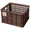 Basil Crate, Bauletto per Bicicletta Unisex Adulto, Marrone, 45.25x35x25cm