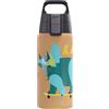 Sigg - Borraccia Termica Bambini - Shield One Therm Bevande gassate - Ermetica - Lavabile in lavastoviglie - Senza BPA - Acciaio inossidabile riciclato al 90% - 0,5L