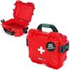 NANUK Valigetta di pronto soccorso vuota - Ideale per organizzare un kit di pronto soccorso, certificata IP67, antiurto, resistente alla polvere e galleggiante. (Rosso, 905)
