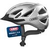 ABUS Urban-I 3.0 city helmet - casco da bici con luce posteriore, visiera e chiusura magnetica - per uomini e donne