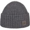 Buff Ervin Merino Hat Beanie 1242439371000, Unisex Beannie, Grey, One Size EU