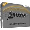 Srixon Z-STAR DIAMOND 3 - Pelota de Golf de Alto Rendimiento | Máxima Distancia y Spin Reducido | Núcleo FastLayer DG Core 2.0 | Recubrimiento Spin Skin+ | Control Excepcional y Tacto Preciso