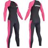 Cressi Wahoo Lady Monopiece Wetsuit Black/Pink 2mm XS/1 - Muta Monopezzo Donna Realizzata in Morbido Neoprene 1.5/2mm e Elastan, Perfetta per attività Acquatiche Varie, Nero/Rosa, XS/1
