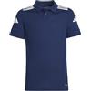 adidas Unisex - Bambini e Ragazzi Squadra25 Cotton Polo Kids Shirt, Team Navy Blue 2/White, 11-12 Years