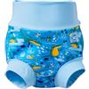 Splash About Happy Nappy Pannolino da Nuoto Riutilizzabile, Crocodile Swamp, 2-3 Anni