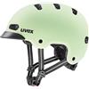 uvex 4kidz - Casco de Bicicleta Robusto para niños - Ajuste de Talla individualizado - Forro Interior Lavable - Matcha Matt - 55-58 cm