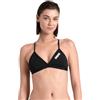 ARENA Performance Team Solid Top Bikini da Donna Sportivo per Piscina, Costume da Bagno ad Asciugatura Rapida, Tessuto Maxfit Eco Resistente al Cloro, Protezione UV, Tessuto Frontale Foderato