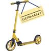 HUDORA Up 200 - Monopattino Silenzioso in Alluminio per Peso Fino a 100kg - Con Altezza Regolabile e Struttura Pieghevole - Fluido per Bambini/Ragazzi e Adulti
