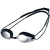 ARENA Tracks Mirror Occhialini Nuoto da Gara Unisex Adulto, Occhialini Piscina con Protezione UV, 4 Ponti Nasali Intercambiabili, Guarnizioni in Silicone, Lenti con Trattamento Anti-Appannamento