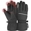 Reusch Guanti invernali bambini | antivento |compatibili con i touchscreen
