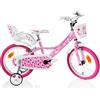 SCH Bici Pink Love, Bicicletta Bambino, Rosa, 16