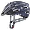 uvex True CC, Casco Todoterreno Ligero para Mujer, Ajuste de Talla individualizado, luz LED Opcional, Deep Space Matt, 52-55 cm
