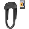 Hiplok DX, Lucchetto ad arco, Unisex, ALL BLACK, Chiusura: 15 cm x 8,5 cm