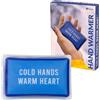 Fisura - Scaldamani originale "Warm Heart". Mini scaldamani in gel riutilizzabile da tasca. Accessorio invernale portatile per mani calde. Ideale per attività all'aperto. 1 pezzo