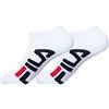 Fila F9199 Calzini Unisex, Bianco, 39/42