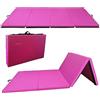 Fitvids Signature Fitness Tappetino multiuso per ginnastica e aerobica, extra spesso, ad alta densità, anti strappo, pieghevole, 1,2 x 2,3 x 5,1 cm, colore rosa