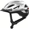 ABUS Stadthelm Urban-I 4.0 ACE - Casco da bicicletta con luce posteriore ricaricabile, 4 modalità di illuminazione, ombrello, apertura a treccia e chiusura magnetica, per adolescenti, donne e uomini