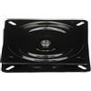 Attwood 17720 - Sedile Girevole per Sedile Barca, 16,5 cm, inclinabile 0 Gradi, in Alluminio, Rivestito di Potenza Nero