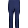 CMP C.P.M. Pantalone Capri da Bike Elasticizzato E Traspirante Pantalone, Donna, Blue, D36