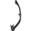 Cressi Alpha Ultra Dry Snorkel SIL. Black/Tube Black