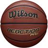 Wilson Pallone da Basket, Reaction PRO, Arancione, Pelle Sintetica, Misura 5, Uso all'Interno e all'Esterno