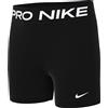 Nike Dry Fit 3in, Pantaloncini Unisex Adulto, Black/White, 60