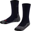 FALKE TK2 K So lana filo funzionale spessi antivesciche 1 paio, Calzini da escursionismo Unisex Bambini, Blu Marine 6120, 35-38