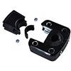BOBIKE 8015300043 - Supporto universale di ricambio per tubi sterzo standard Ø 22/32 mm per sella modello MINI a colori Nero