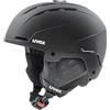 uvex stance, casco da sci Unisex adulto, black matt, 51-55 cm