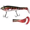 Abu Garcia Svartzonker McHybrid Hybrid Esca da pesca - Design ibrido morbido e duro per la pesca al luccio, al pesce persico e alla trota in acqua dolce e salata, dipinto a mano 16.5 cm e 20 cm Colori