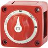 Blue Sea Systems Mini interruttori per batterie serie m, 300 A, rosso e nero